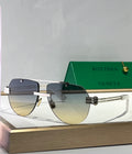 Bottega Veneta BV1342S Green Designer Sunglasses 50-13-145 mm Edition 2