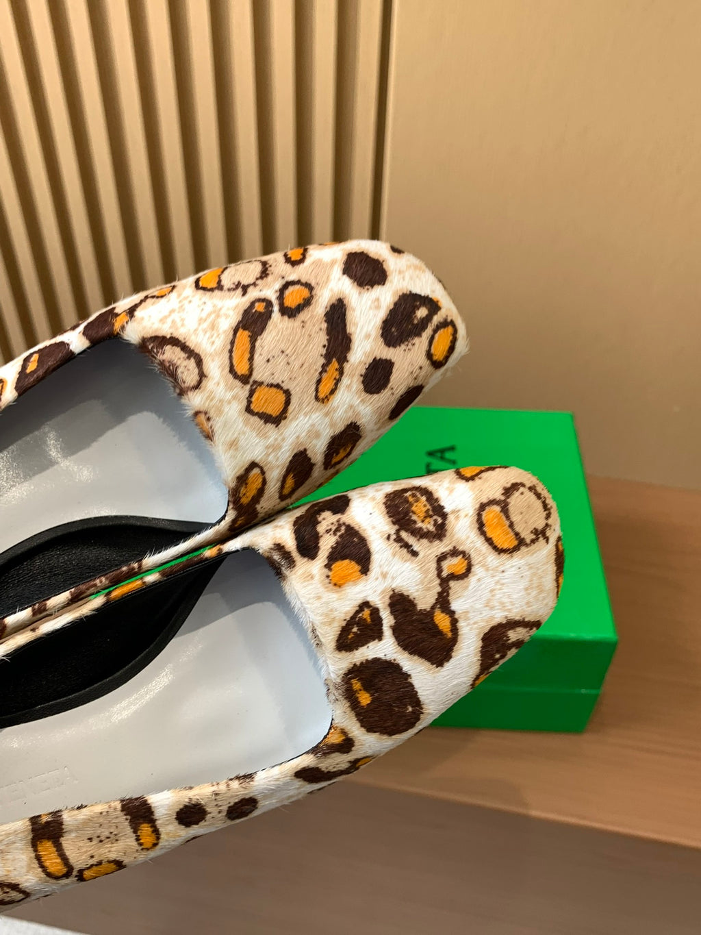 Bottega Veneta Rose Gold & Green Designer Shoes EU 35-39 - detail image 6