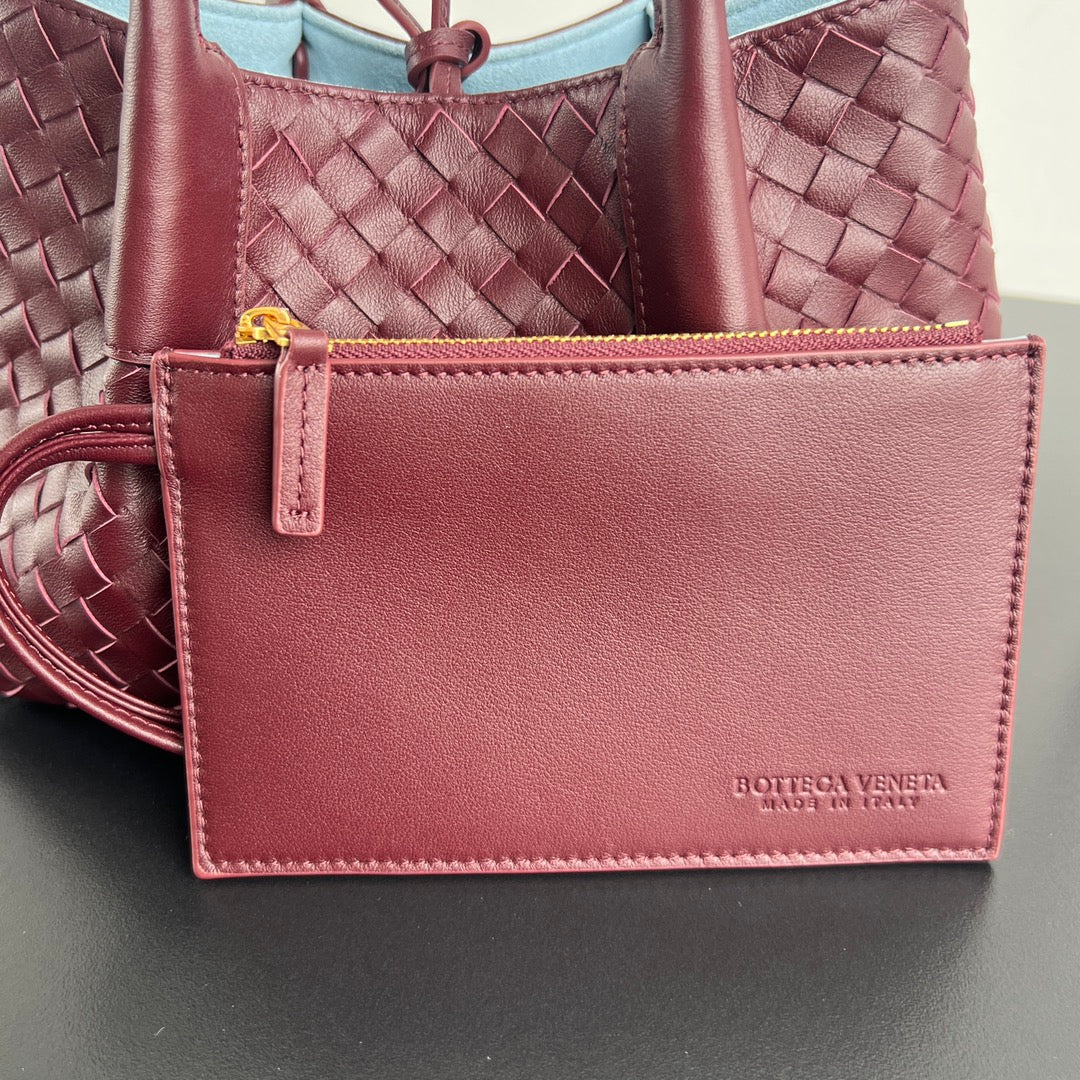 Bottega Veneta 819004PINACOTECA Red Tote Bag - detail image 8