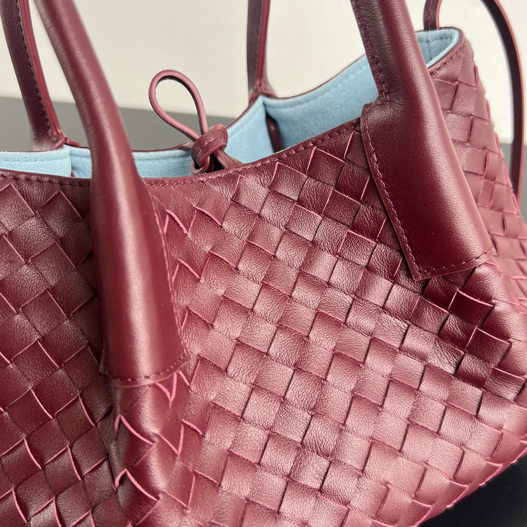 Bottega Veneta 819004PINACOTECA Red Tote Bag - detail image 7