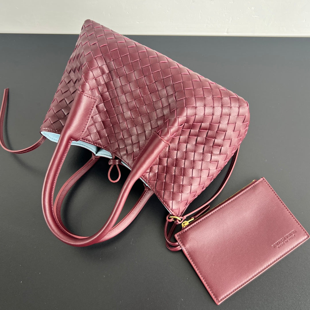 Bottega Veneta 819004PINACOTECA Red Tote Bag - detail image 4