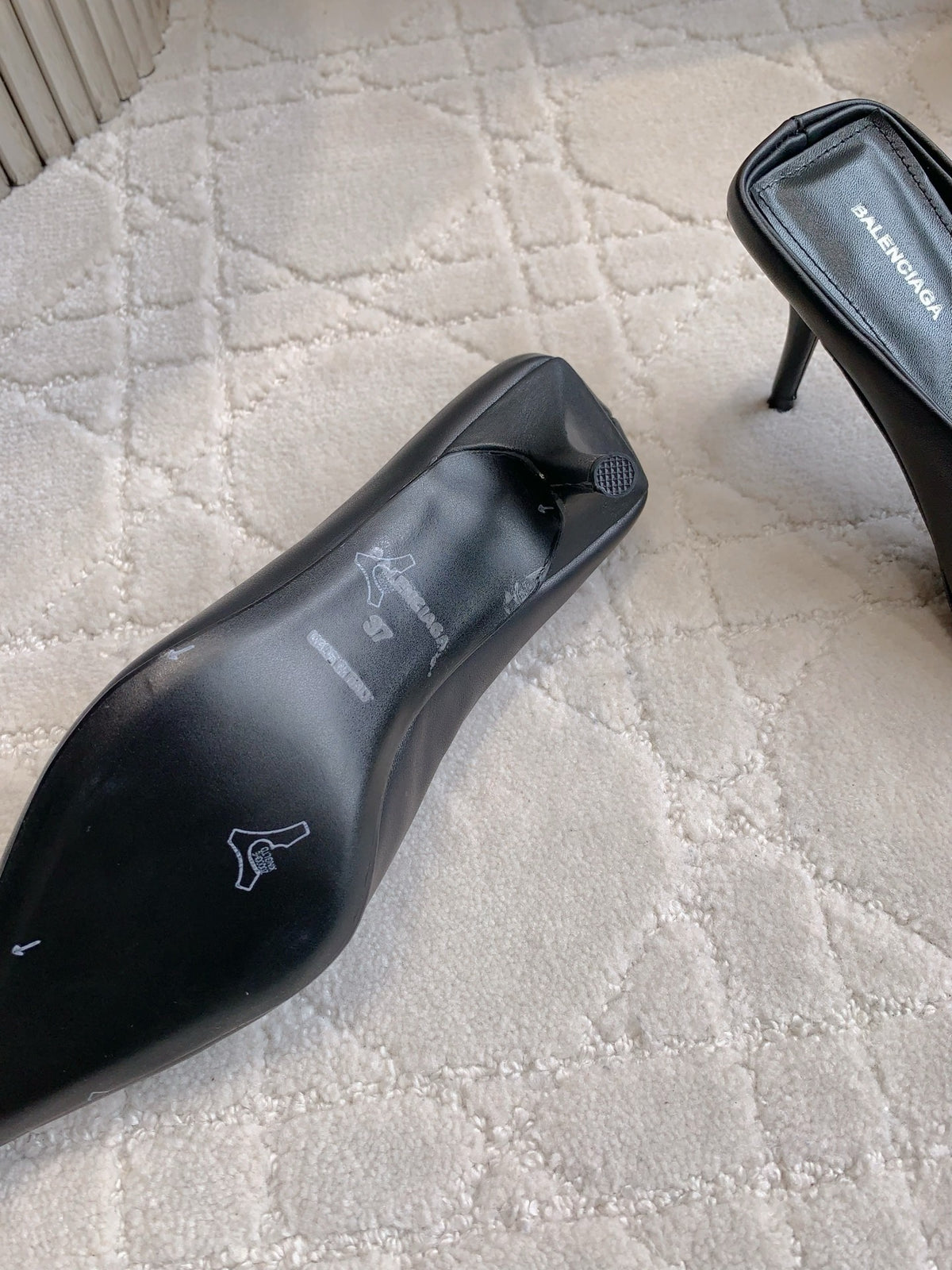 Balenciaga Black Slides EU 35-39 Edition 2 - detail image 9