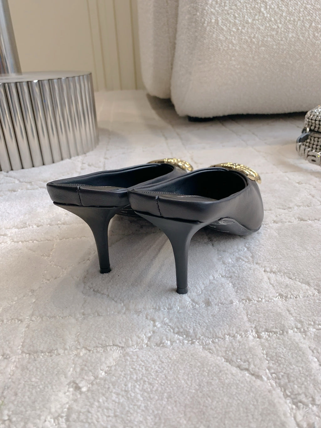 Balenciaga Black Slides EU 35-39 Edition 2 - detail image 8