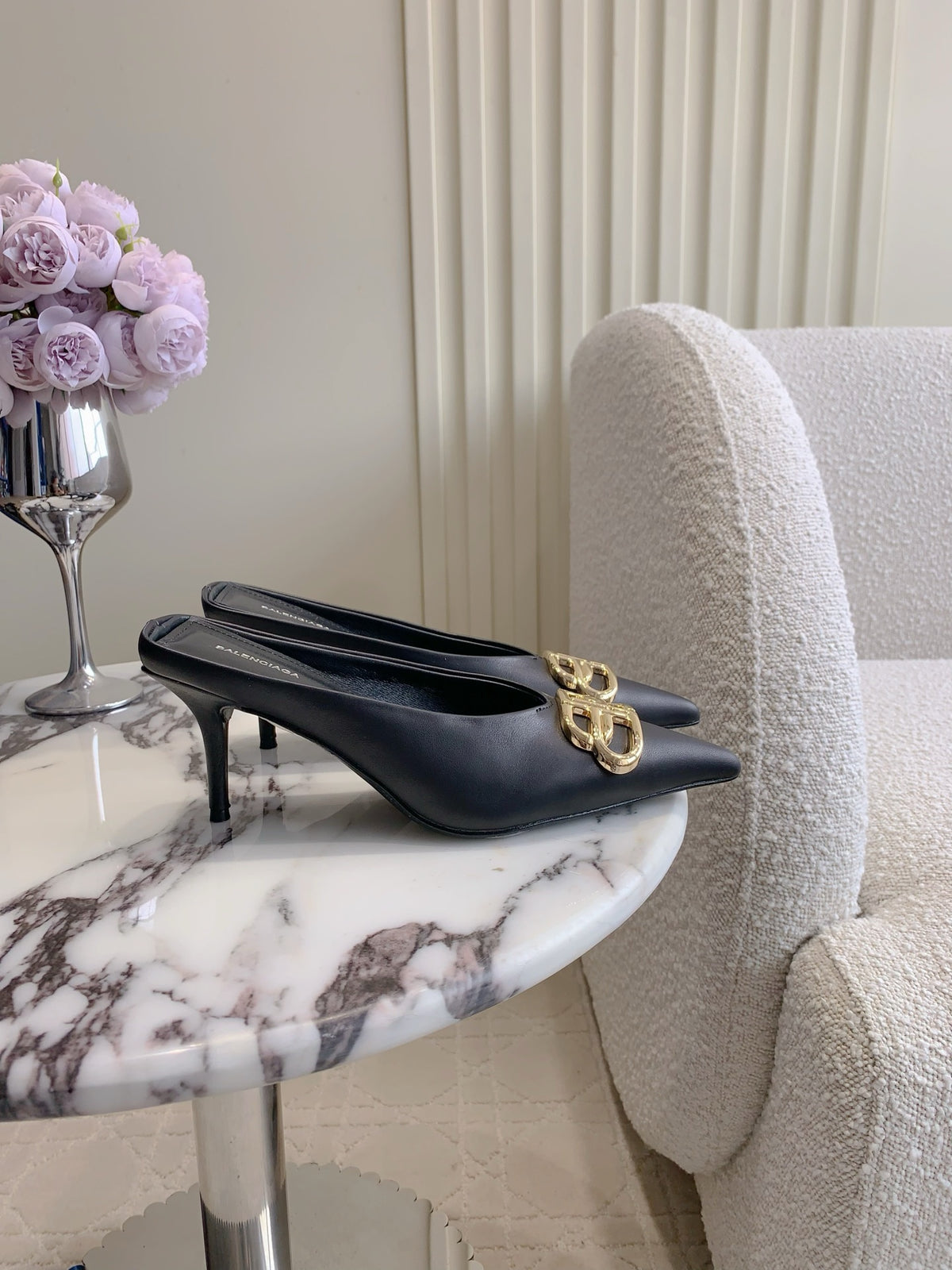 Balenciaga Black Slides EU 35-39 Edition 2 - detail image 2