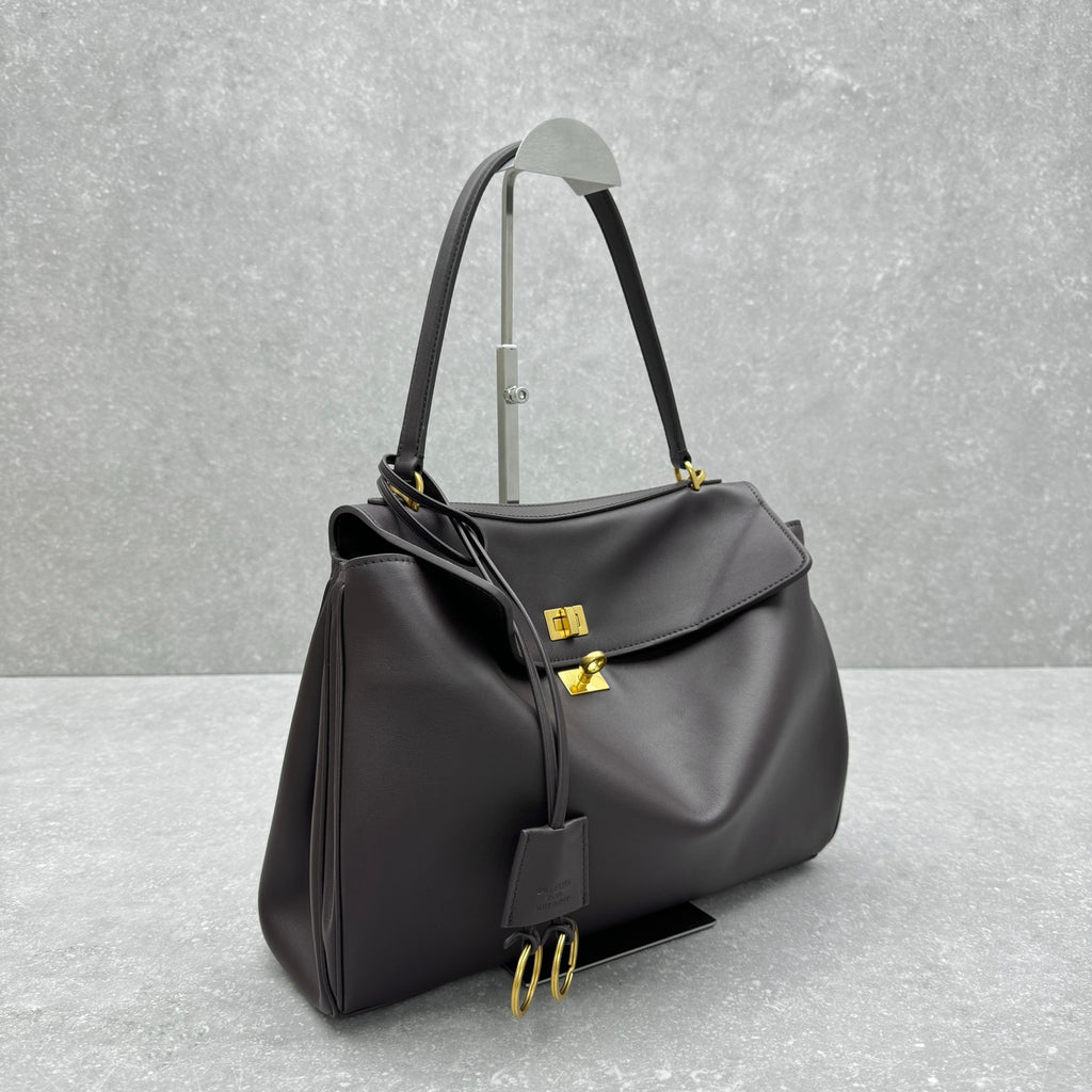 Balenciaga 92866MEDIUM Red & Black Designer Handbag - detail image 2