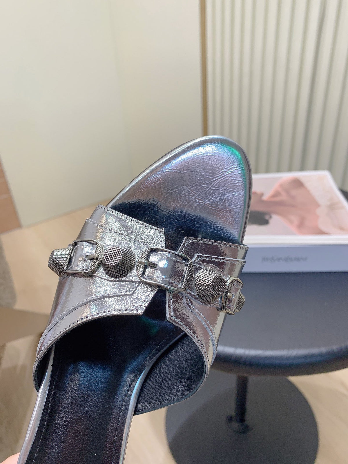 Balenciaga Black Slides EU 35-39 - detail image 7