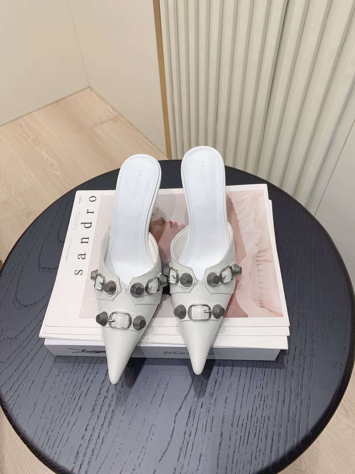 Balenciaga Gray Slides EU 35-39 Edition 2
