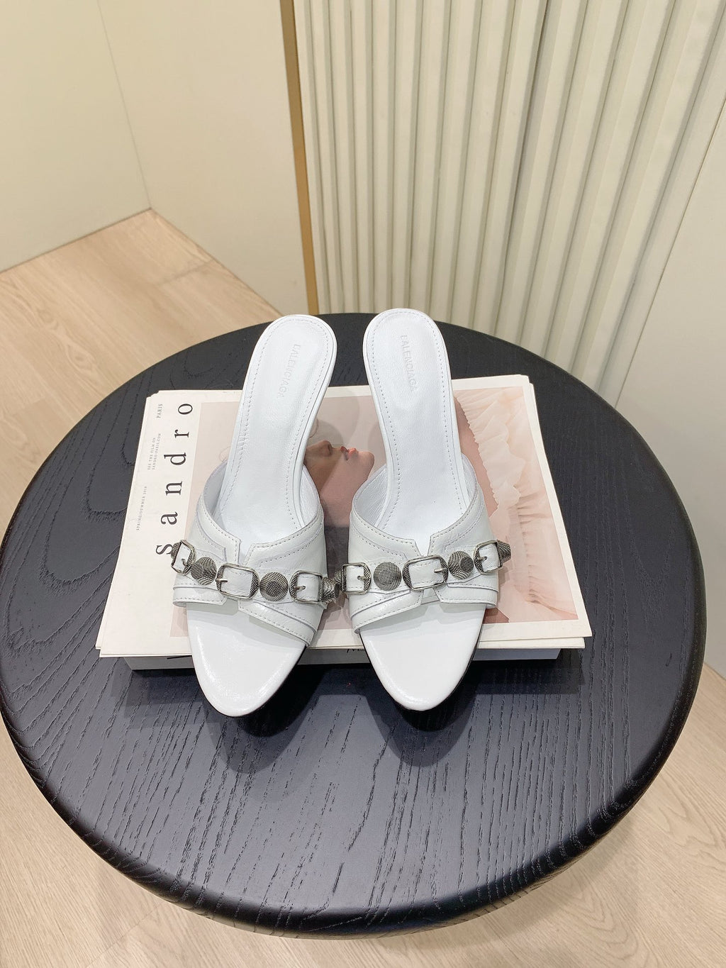 Balenciaga Gray Slides EU 35-39 Edition 2 - detail image 4