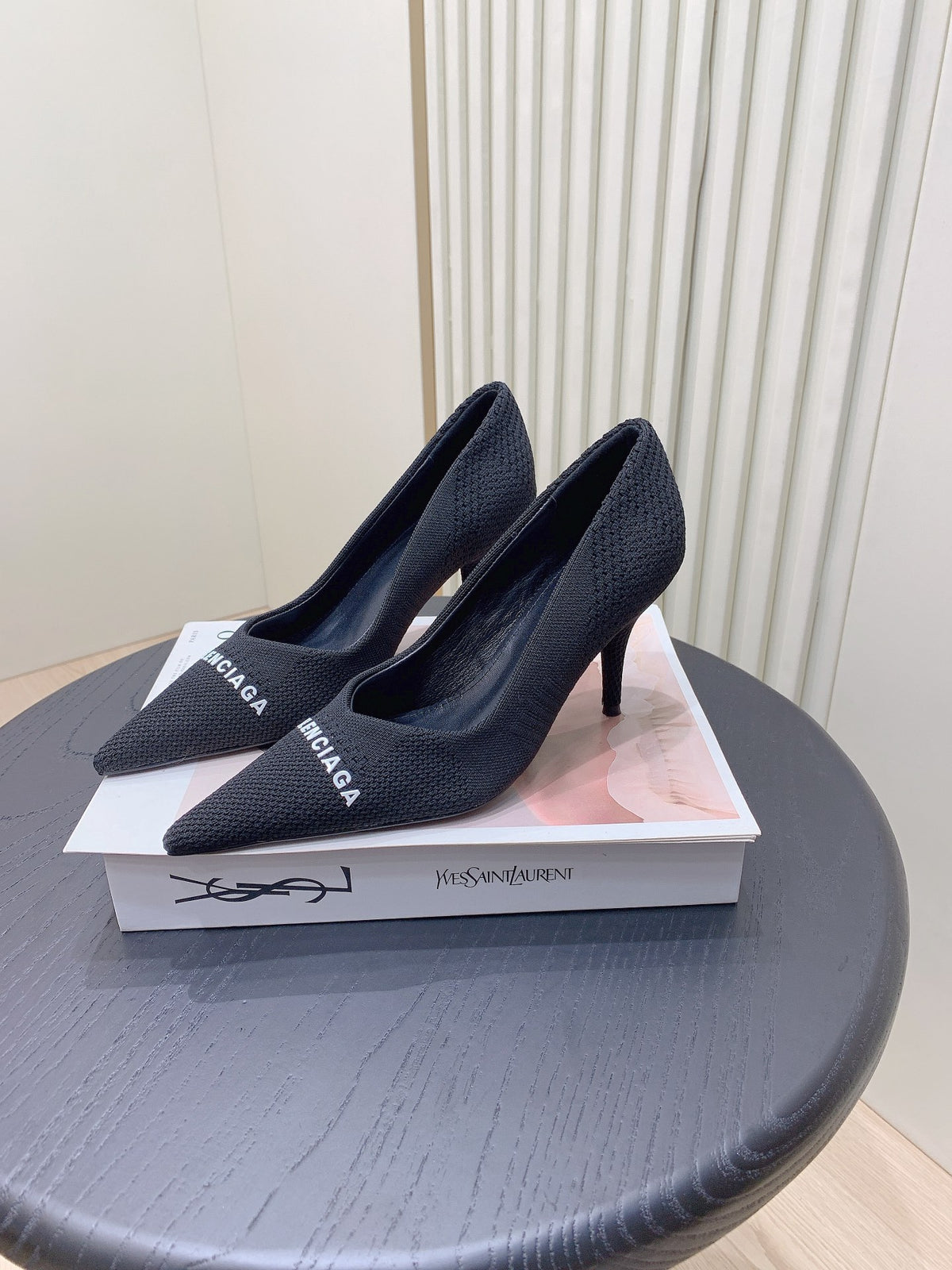 Balenciaga Black & Blue Heels EU 35-39 - detail image 2