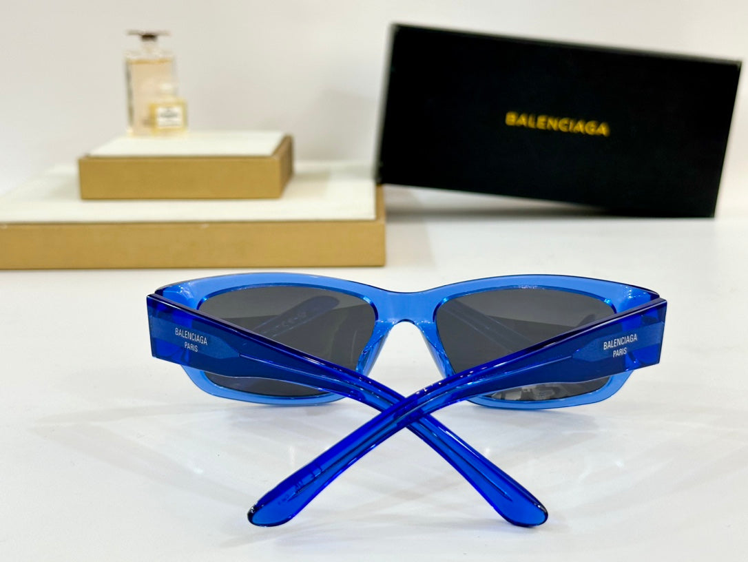 Balenciaga BB0368SK Black & Olive Green Designer Sunglasses 57-17-140 mm - detail image 5