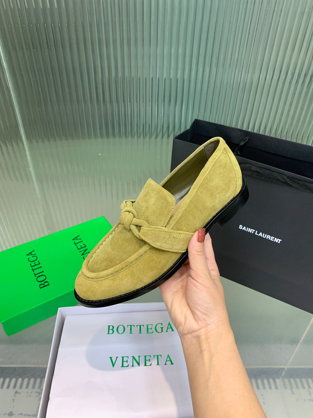 Bottega Veneta Black & Gold Designer Shoes EU 35-42 Edition 2 - detail image 6