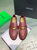 Bottega Veneta 40.41.42 Black & Red Loafers EU 35-42