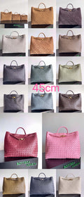Bottega Veneta Silver Designer Handbag Edition 135