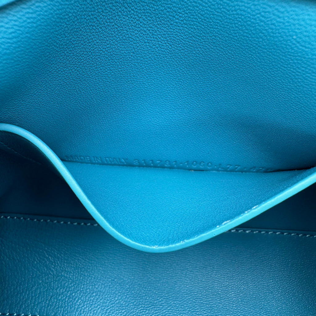 Balenciaga 92894 Blue Chain Bag - detail image 9