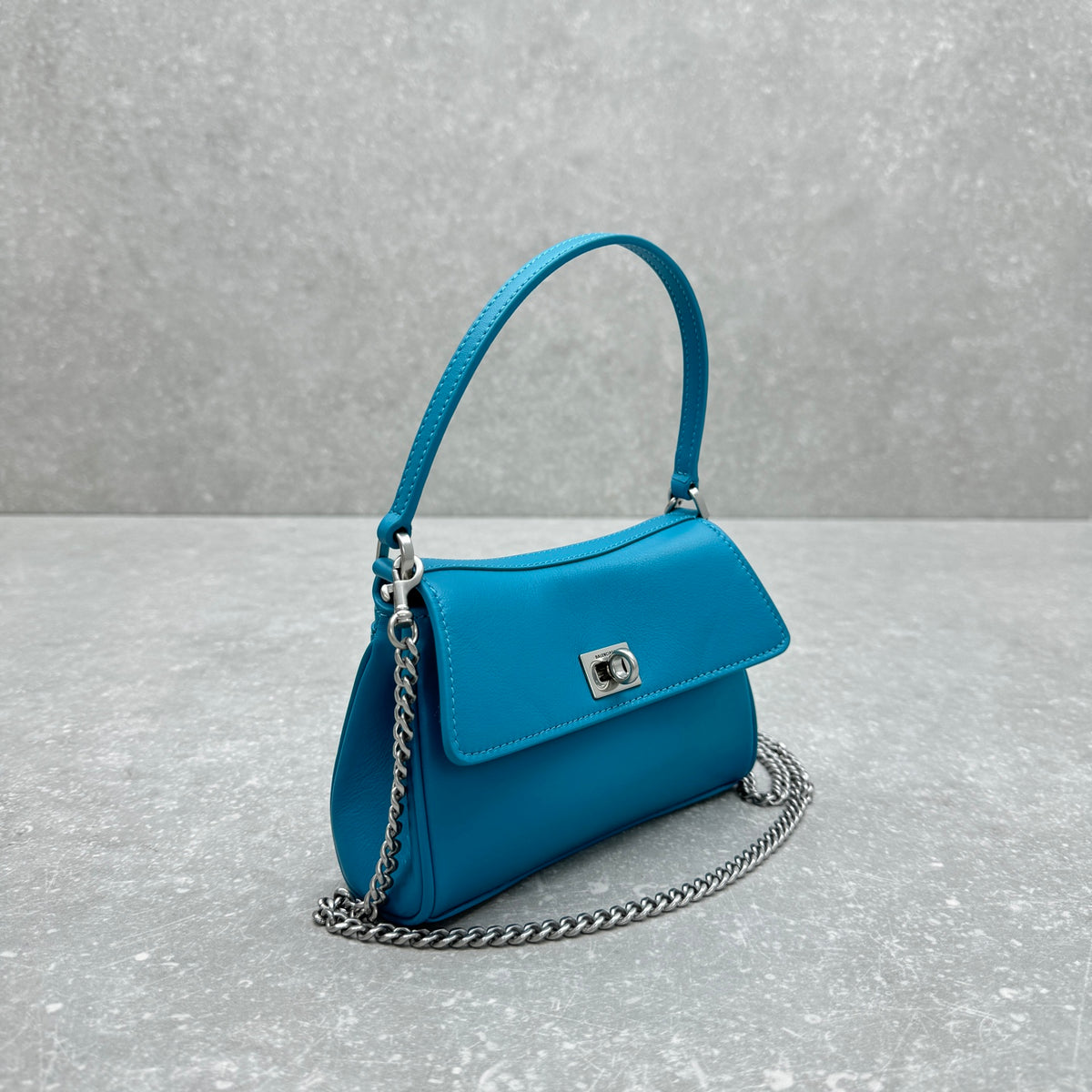 Balenciaga 92894 Blue Chain Bag - detail image 2