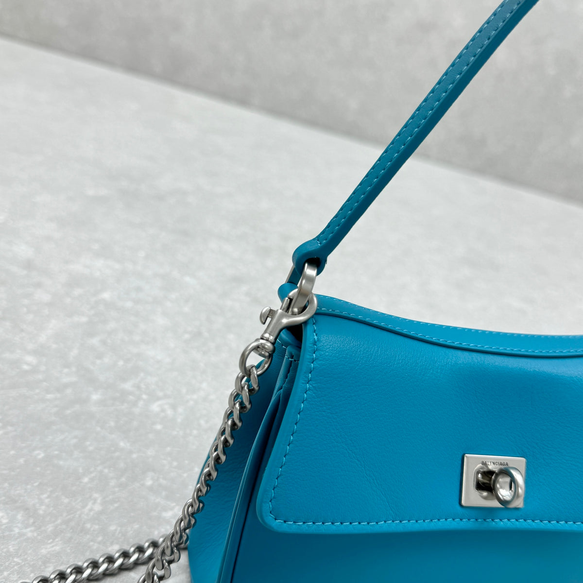 Balenciaga 92894 Blue Chain Bag - detail image 6