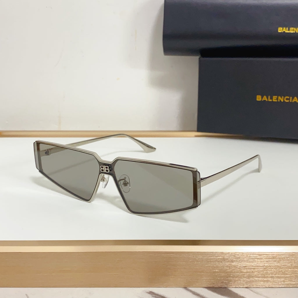 Balenciaga BB0192S Black & Rose Gold Designer Sunglasses - detail image 5