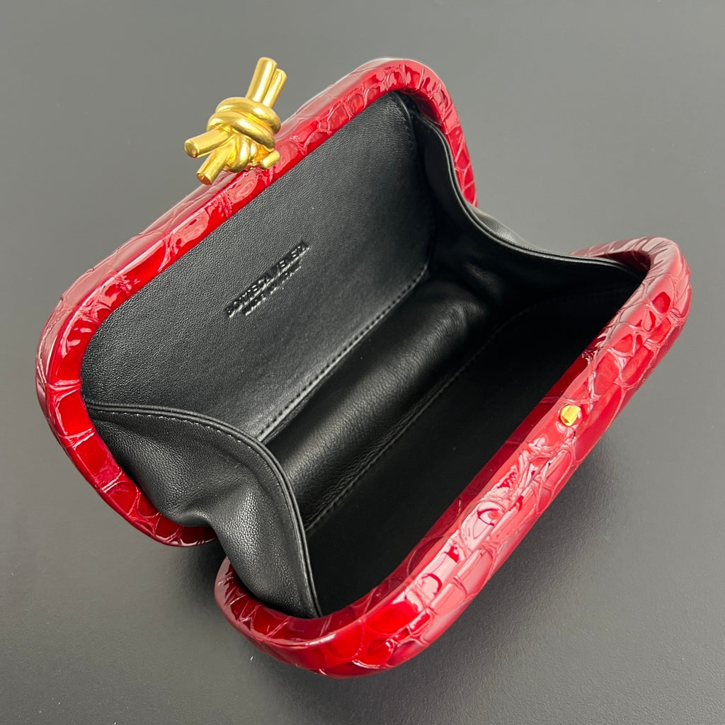 Bottega Veneta 20X12X5 Red Designer Handbag - detail image 7