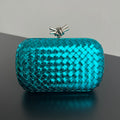 Bottega Veneta 20X12X5 Teal Designer Handbag