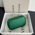 Bottega Veneta Dark Green Designer Handbag