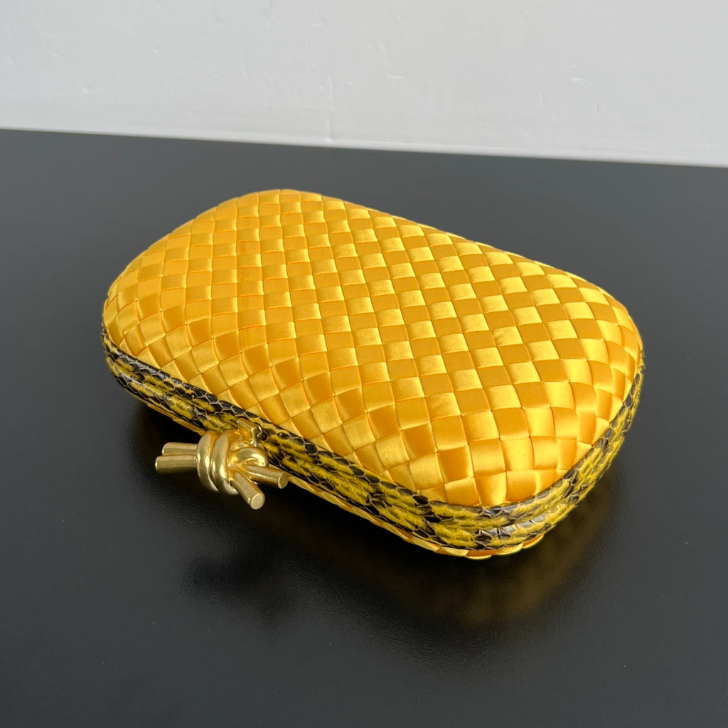 Bottega Veneta 20X12X5 Yellow Designer Handbag - detail image 4