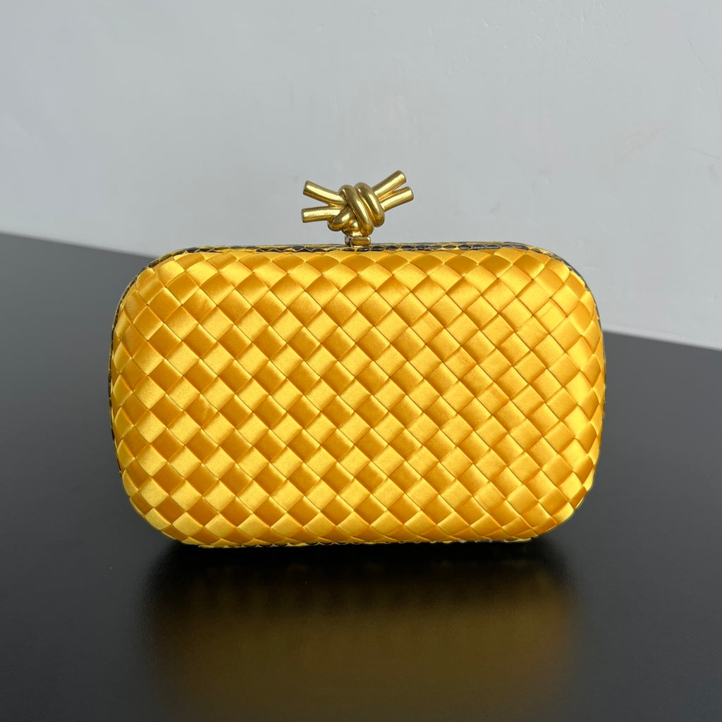 Bottega Veneta 20X12X5 Yellow Designer Handbag