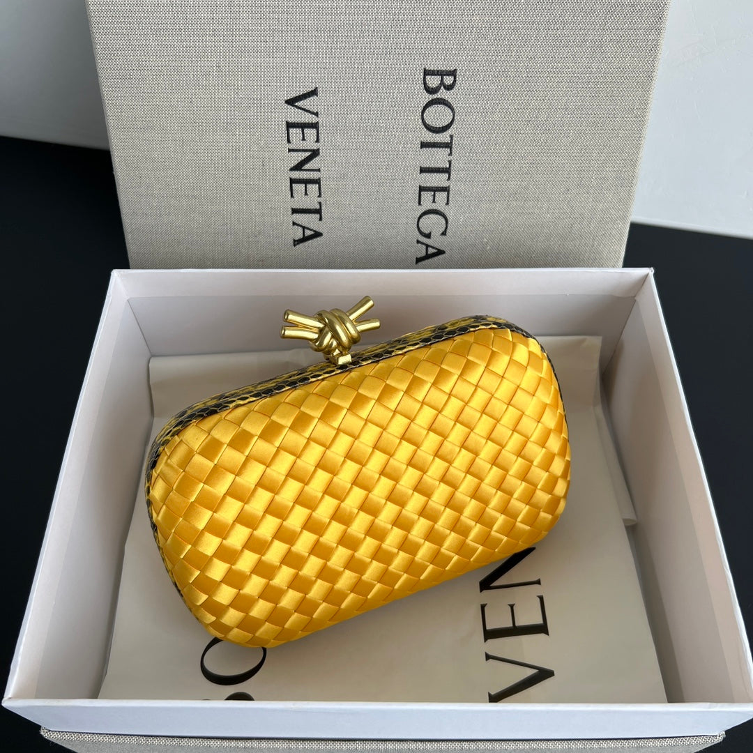 Bottega Veneta Yellow Designer Handbag Edition 10