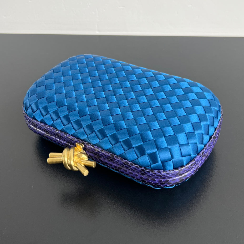 Bottega Veneta 20X12X5 Blue Designer Handbag Edition 3 - detail image 4
