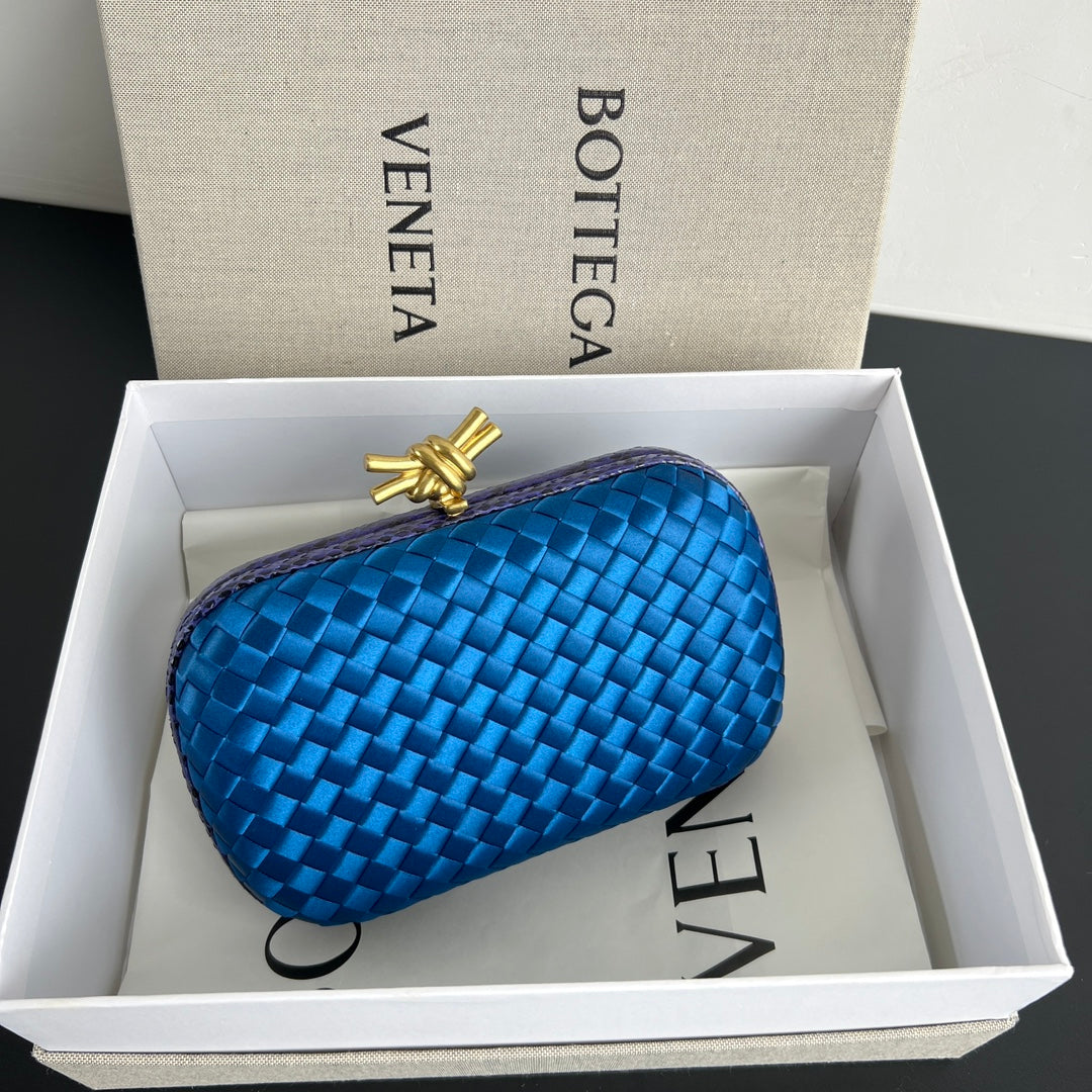 Bottega Veneta Royal Blue Designer Handbag