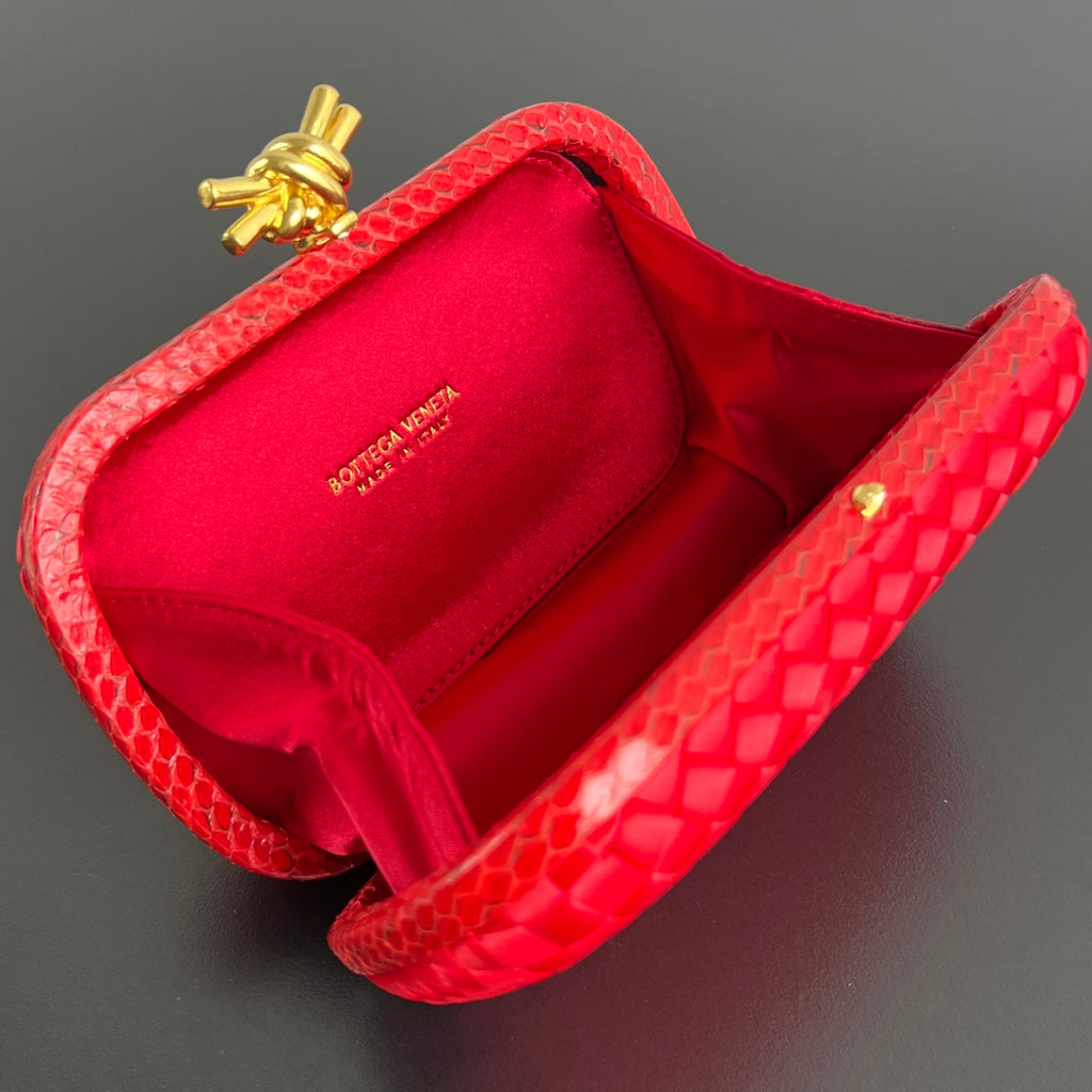 Bottega Veneta 20X12X5 Red Designer Handbag Edition 2 - detail image 7