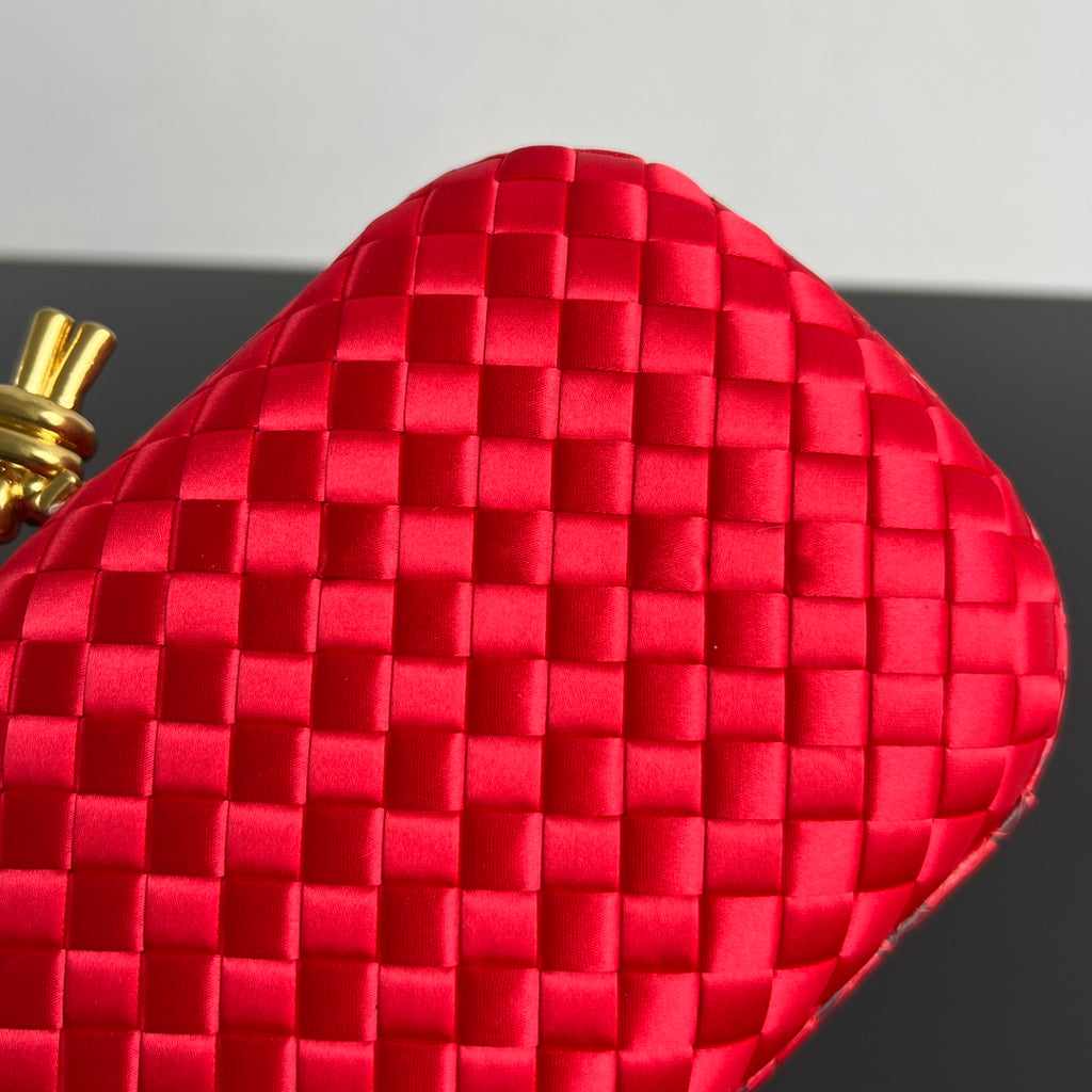 Bottega Veneta 20X12X5 Red Designer Handbag Edition 2 - detail image 6