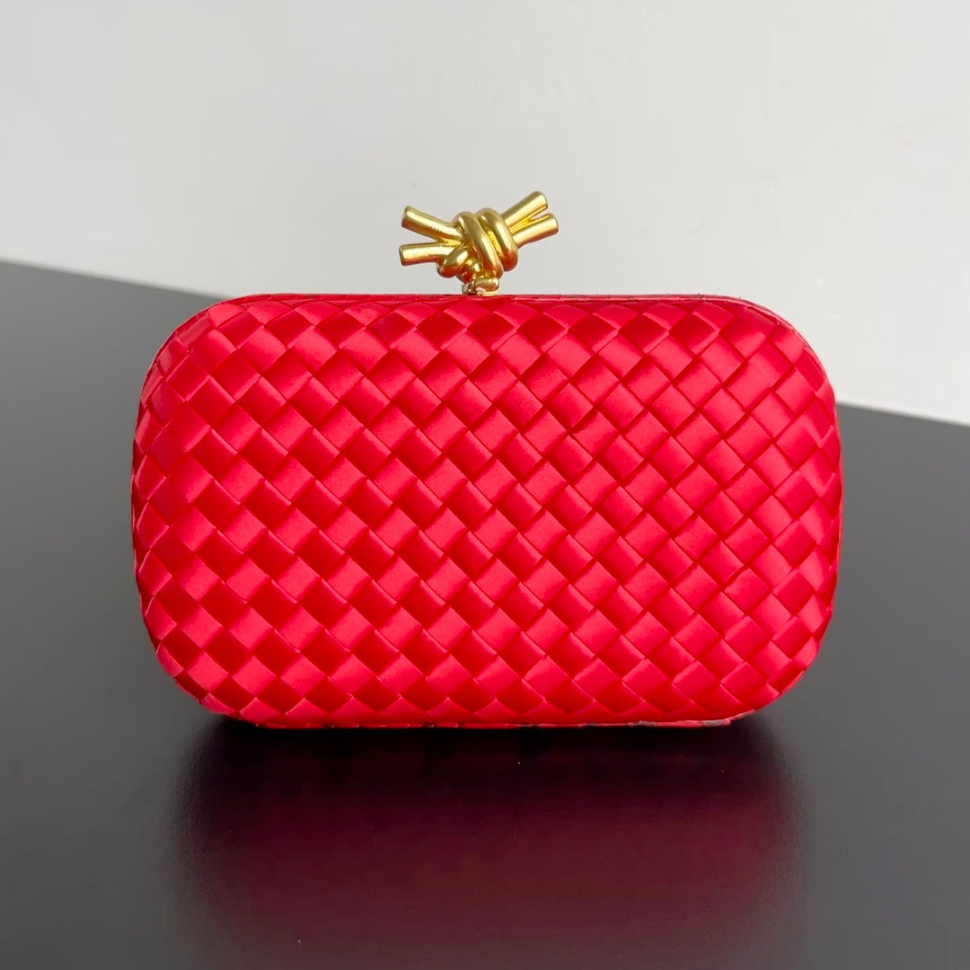 Bottega Veneta Red Designer Handbag Edition 36