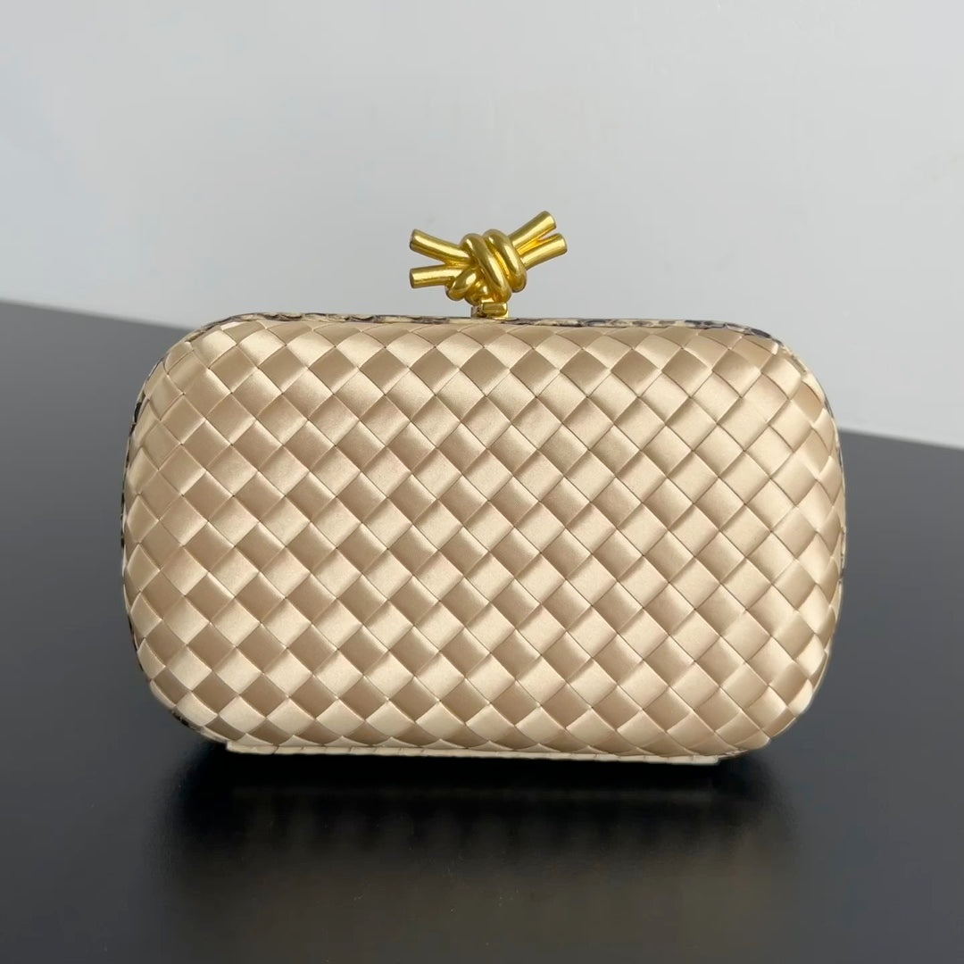 Bottega Veneta Rose Gold Designer Handbag Edition 24