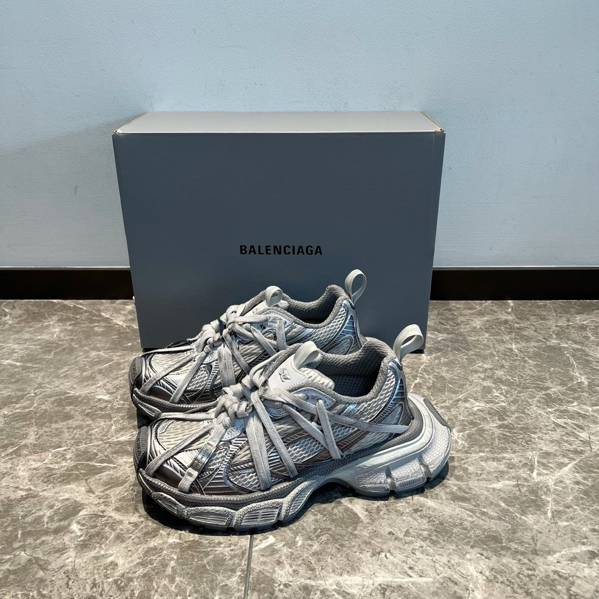 Balenciaga Black & Blue Designer Shoes EU 35-46 - detail image 4