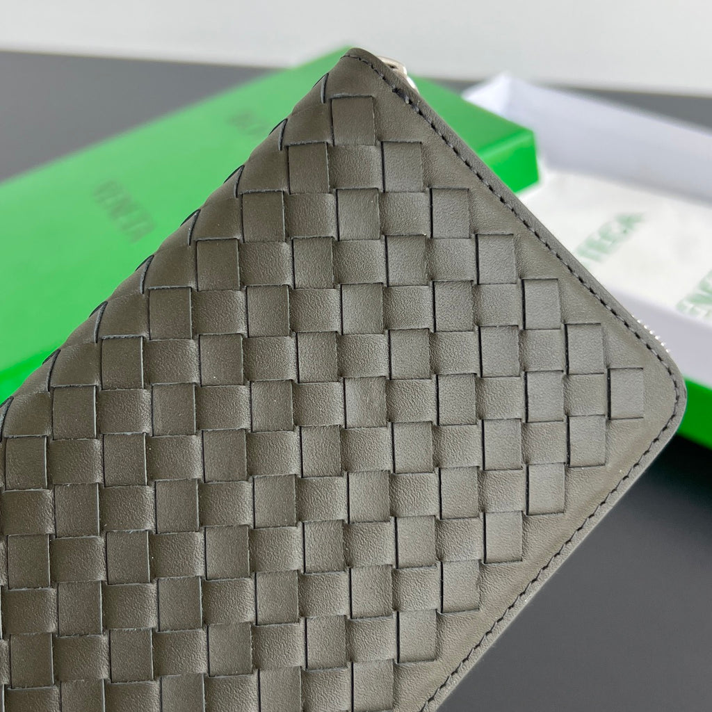 Bottega Veneta 19X10X2 Black & Green Designer Wallet Edition 2 - detail image 9
