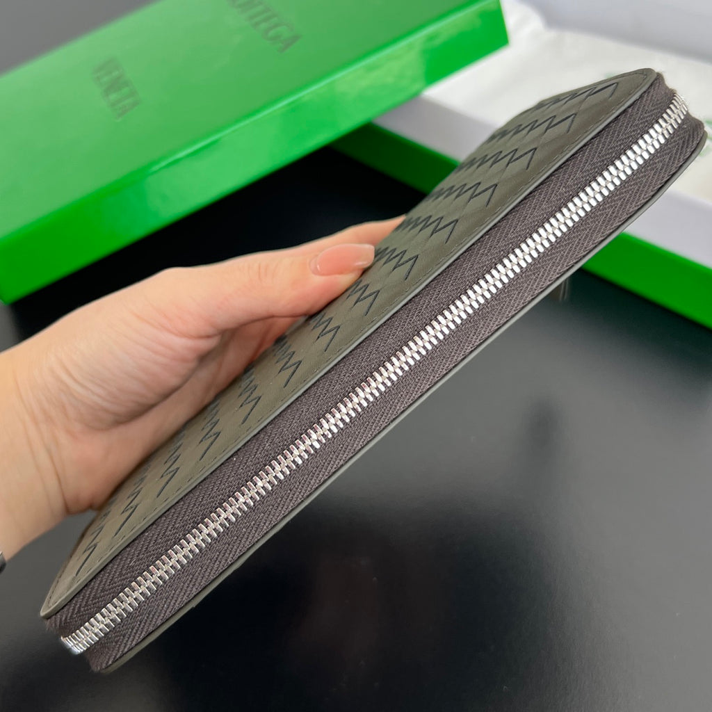 Bottega Veneta 19X10X2 Black & Green Designer Wallet Edition 2 - detail image 2