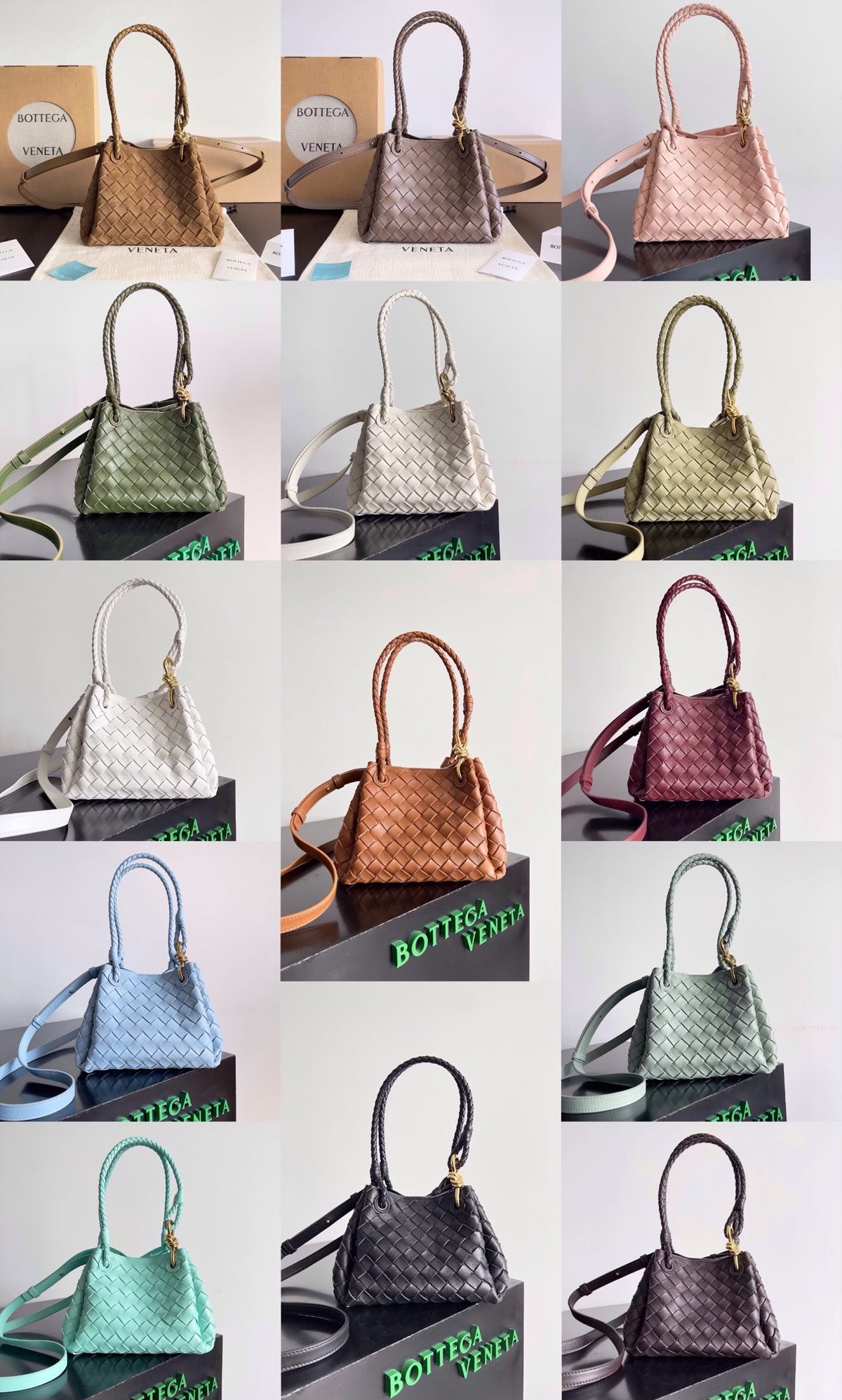 Bottega Veneta Silver Designer Handbag Edition 131