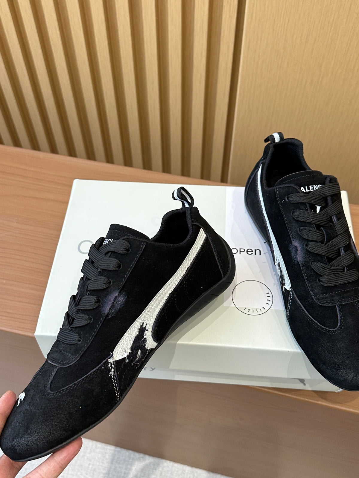 Balenciaga Black & Brown Designer Shoes EU 35-44 - detail image 5