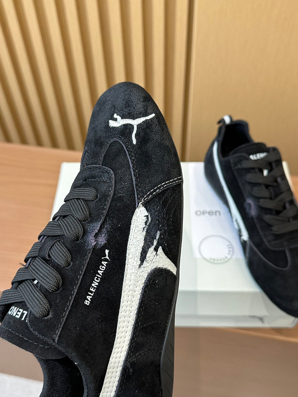Balenciaga Black & Brown Designer Shoes EU 35-44 - detail image 6
