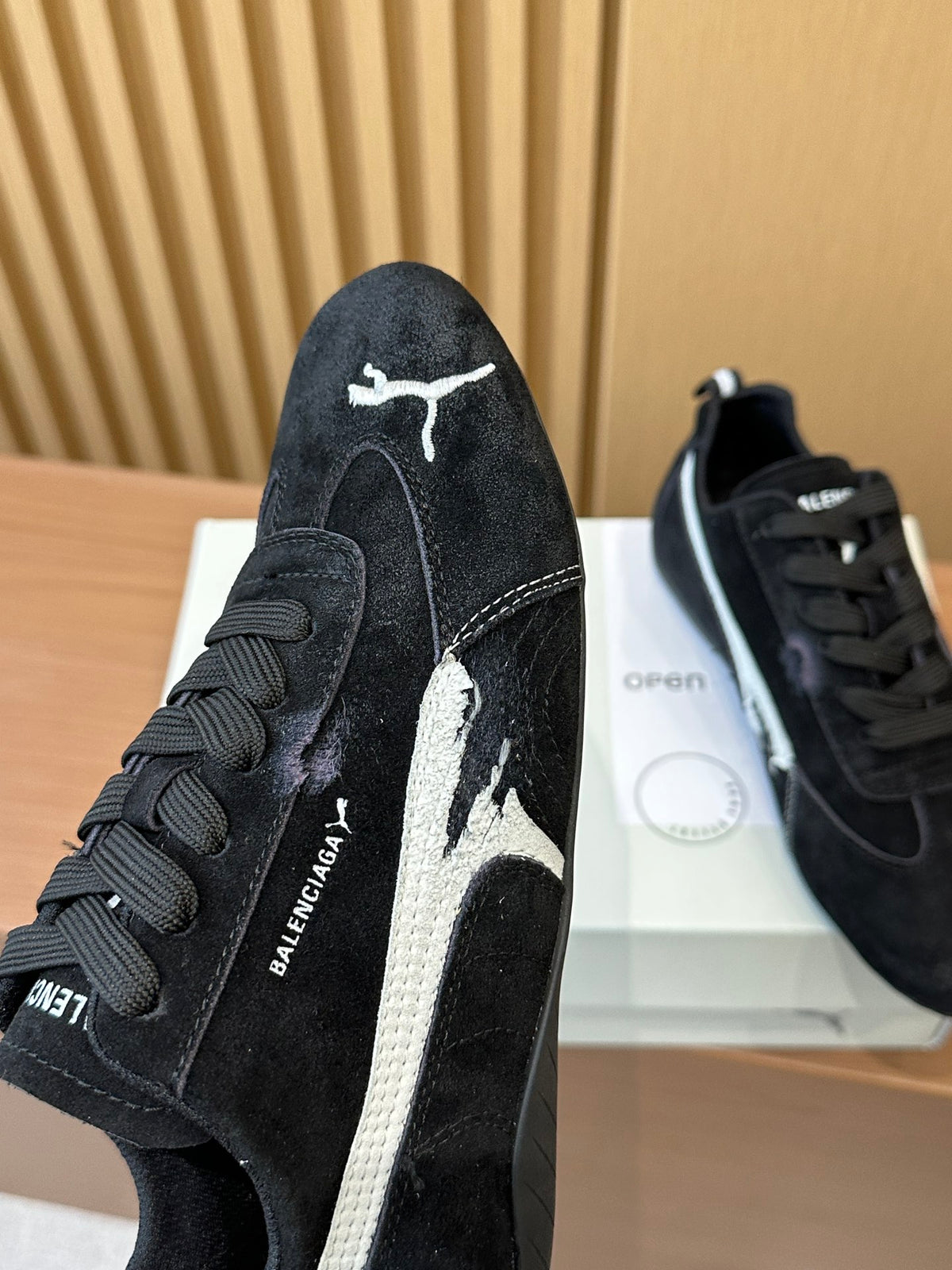 Balenciaga Black & Brown Designer Shoes EU 35-44 - detail image 6
