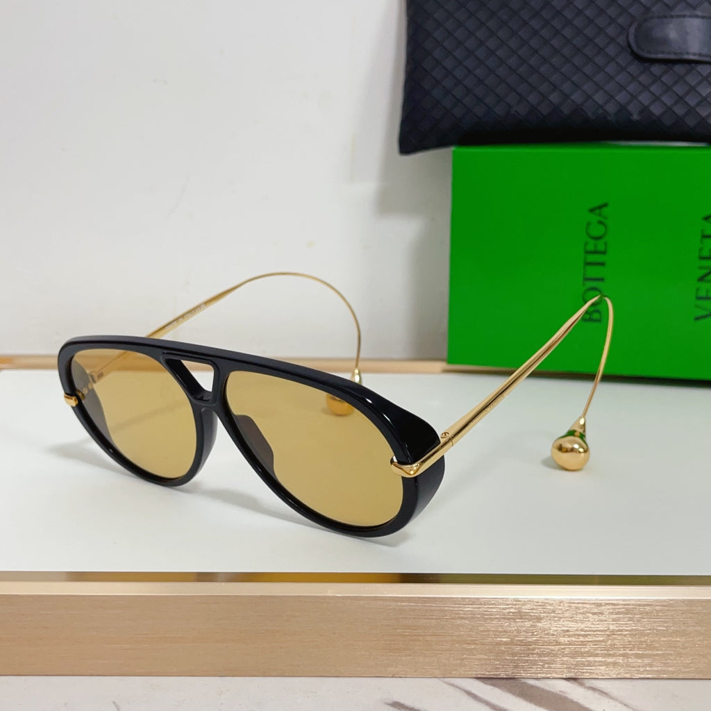 Bottega Veneta BV1273S Green Designer Sunglasses 63-12 mm Edition 3 - detail image 6