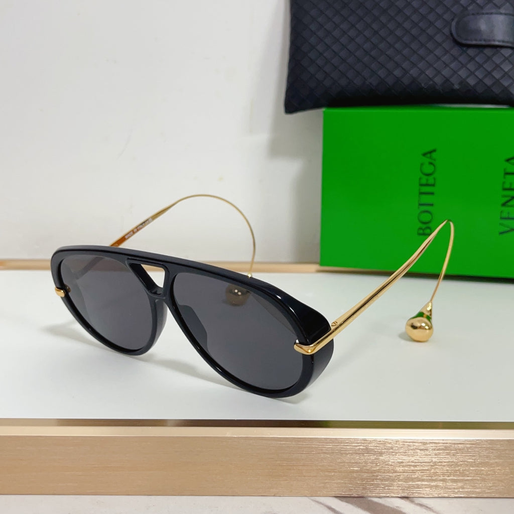 Bottega Veneta BV1273S Green Designer Sunglasses 63-12 mm Edition 3 - detail image 3