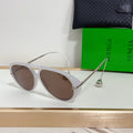Bottega Veneta BV1273S Green Designer Sunglasses 63-12 mm Edition 3