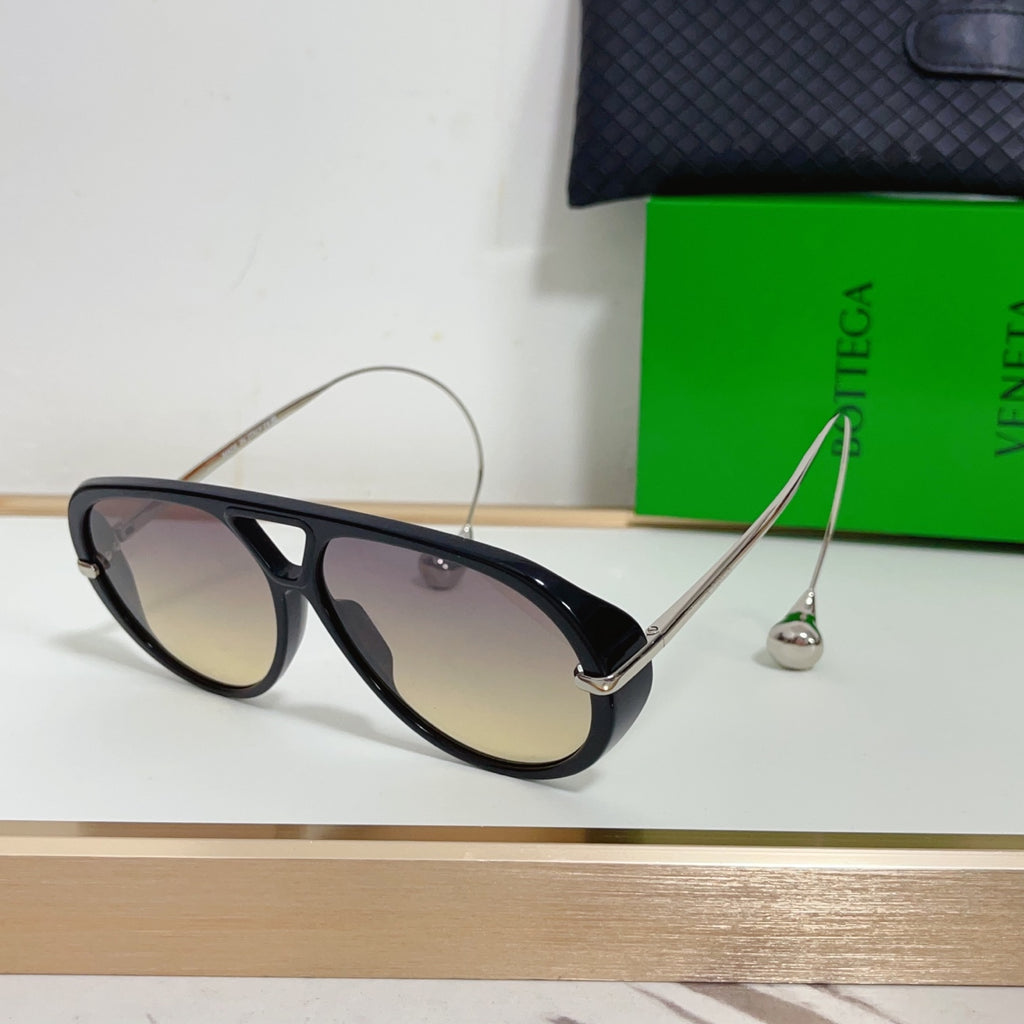 Bottega Veneta BV1273S Green Designer Sunglasses 63-12 mm Edition 3 - detail image 2