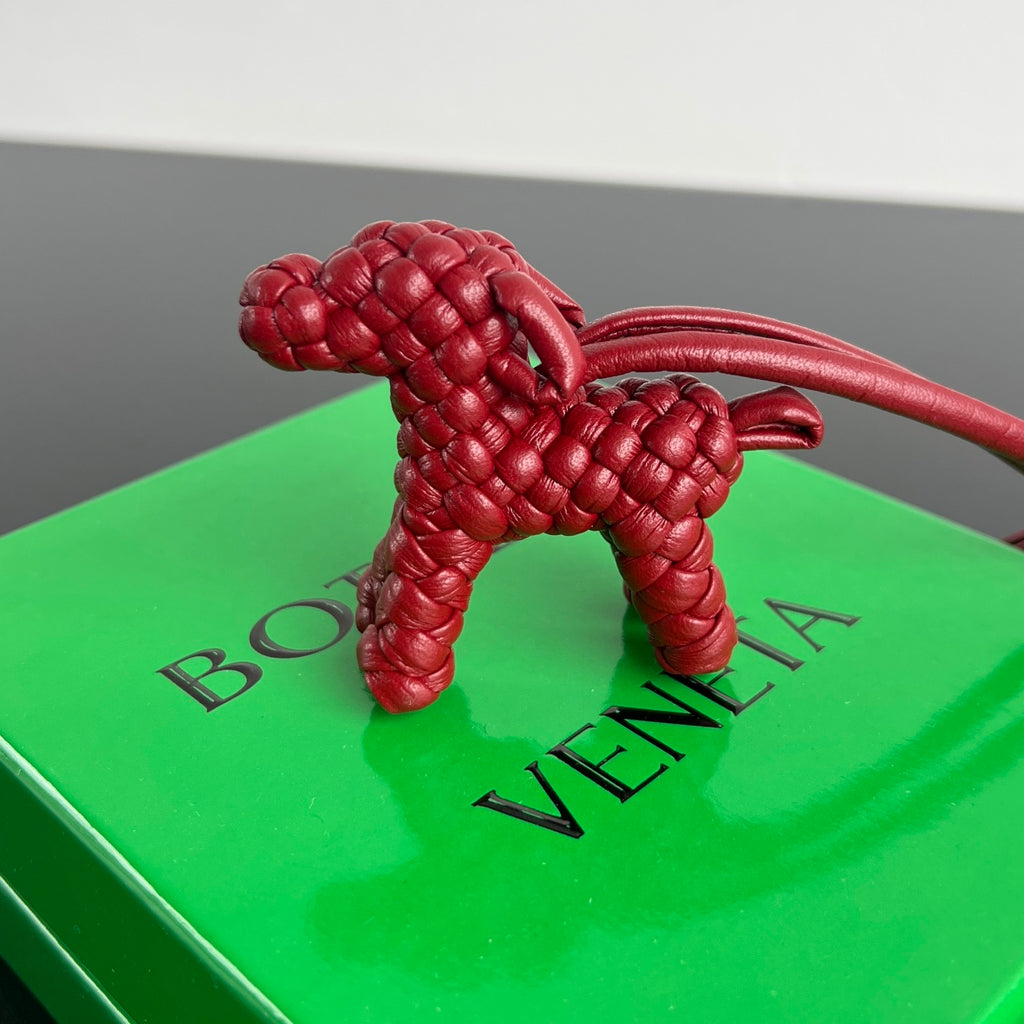 Bottega Veneta Green & Red Designer Handbag - detail image 4