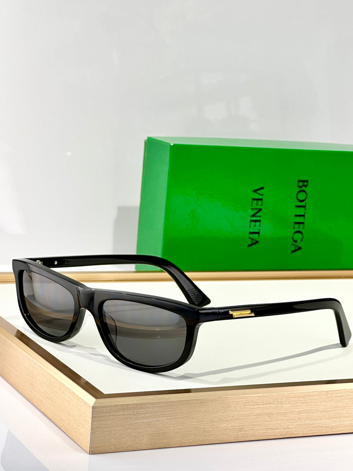 Bottega Veneta BV1327S Green Designer Sunglasses 58-17-125 mm - detail image 5