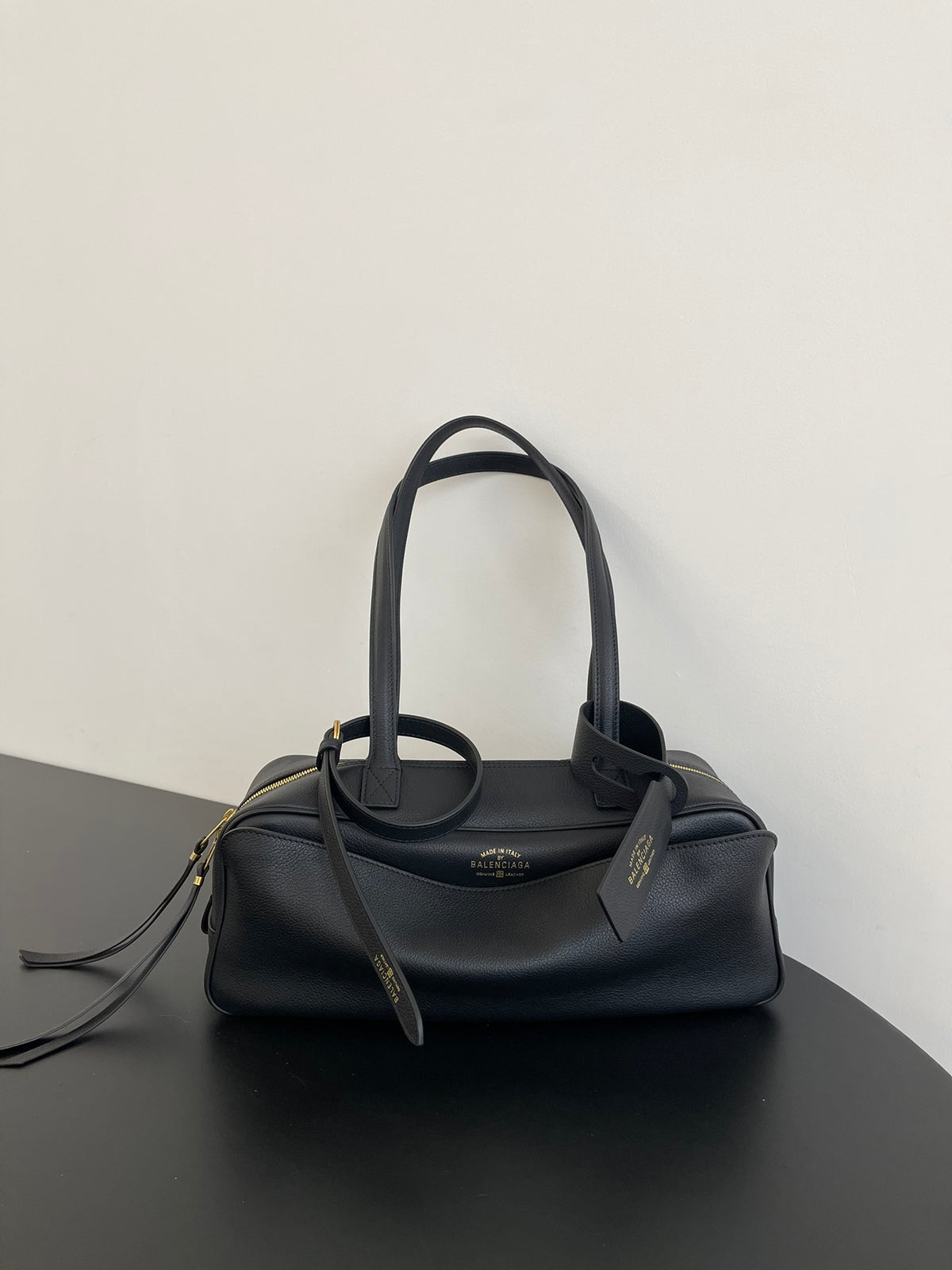 Balenciaga CM6310 Black & Red Clutch Bag