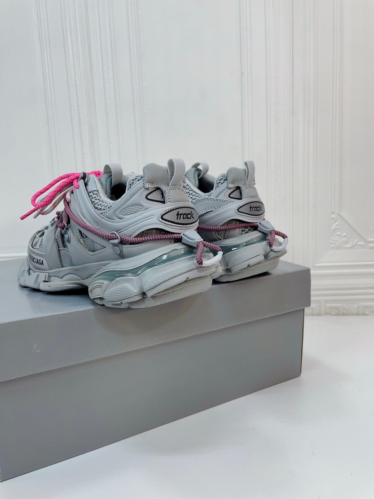Balenciaga Gray Designer Shoes - detail image 9