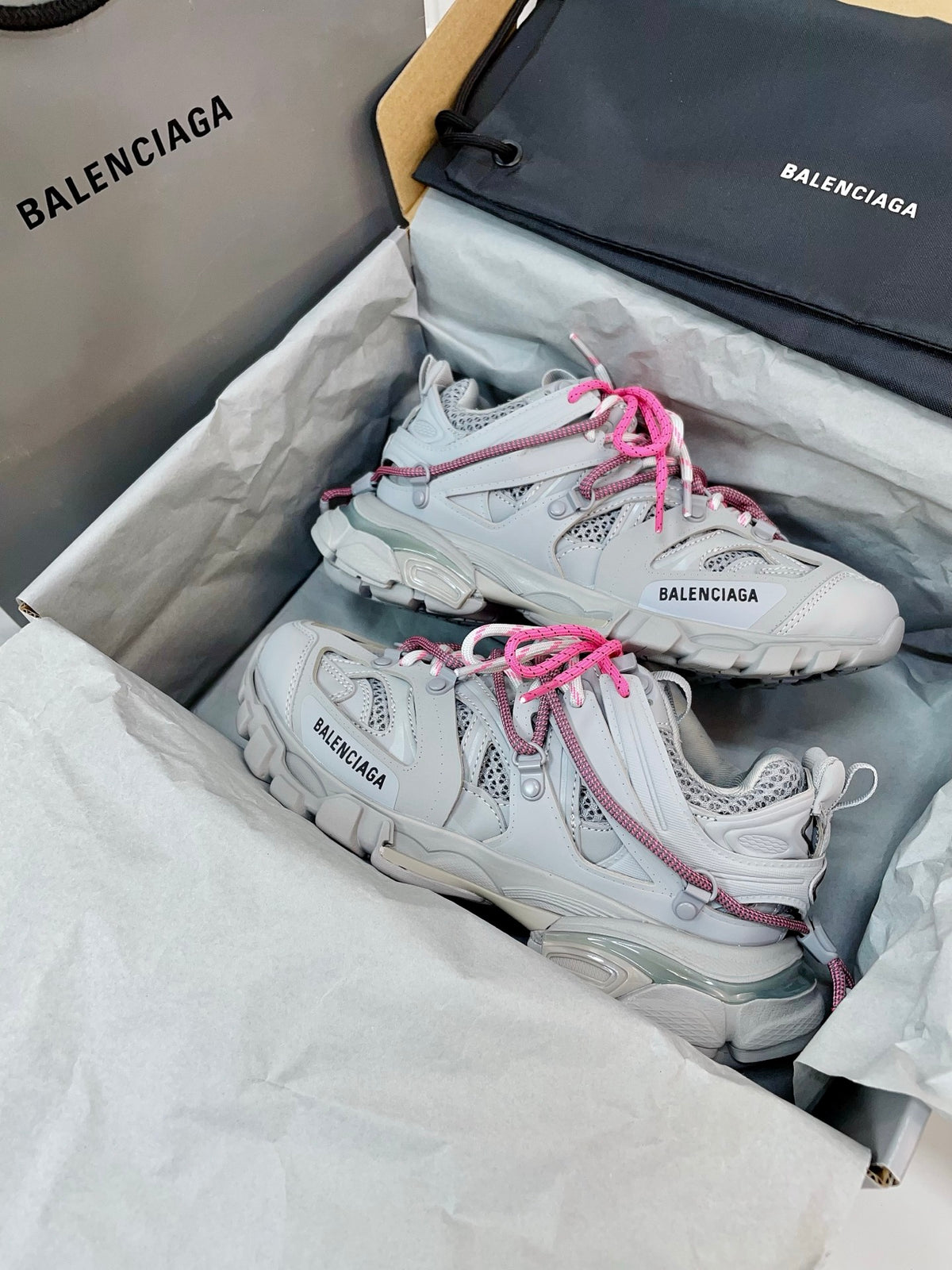 Balenciaga Gray Designer Shoes - detail image 6