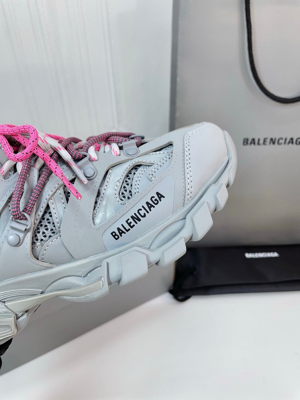 Balenciaga Gray Designer Shoes - detail image 8